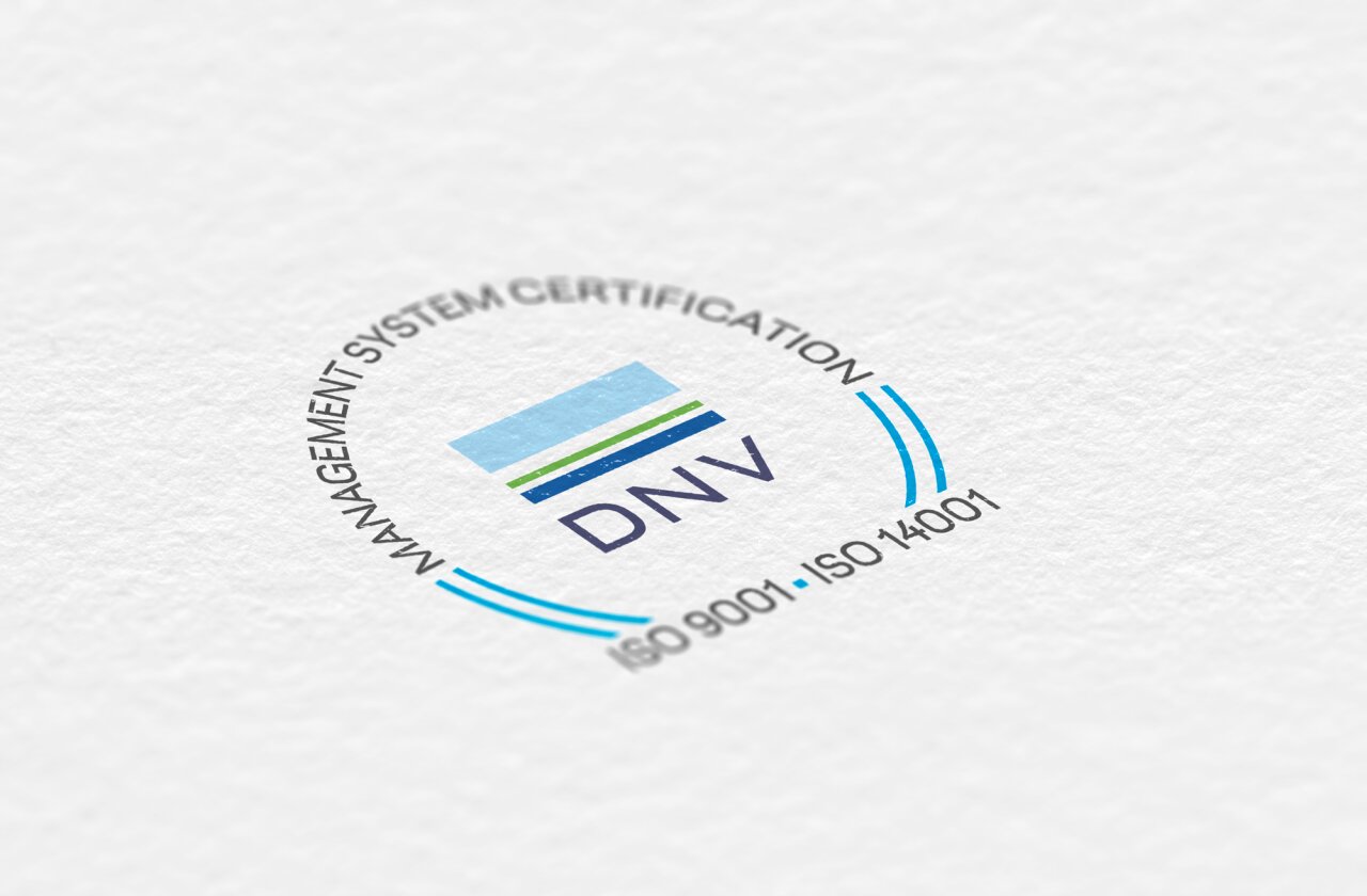 DNV, ISO sertifisering merke