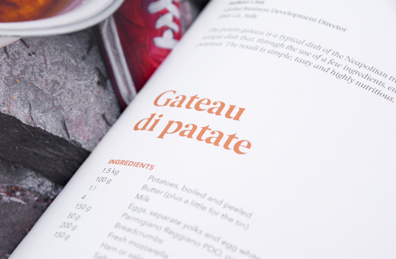 Gateau di patate er en av mange oppskrifter i boken