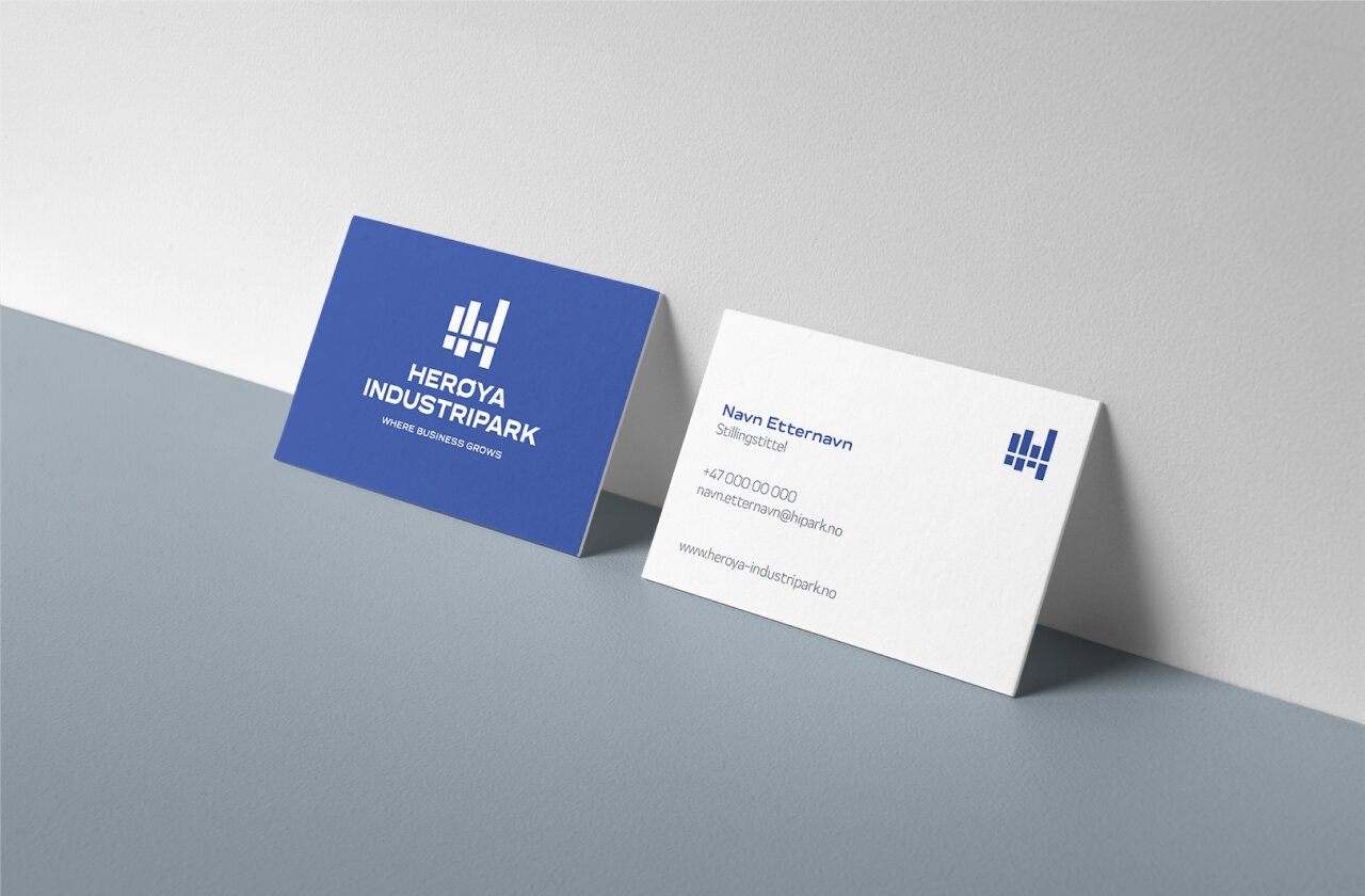 Oppsett av visittkort