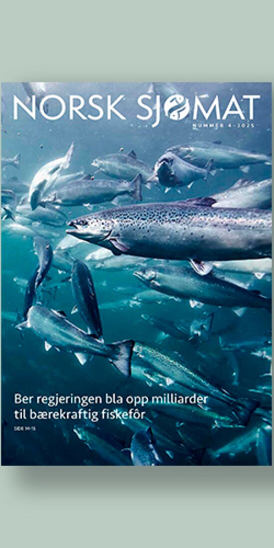 Forside av magasinet Norsk Sjømat.