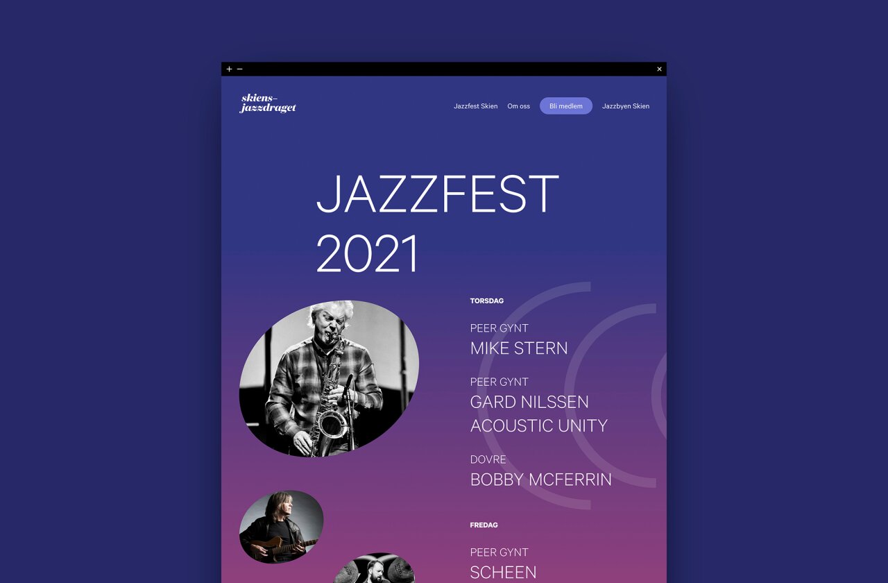 Program til Jazzfest 2021.